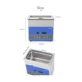 thumbnail image 6 of 3L Ultrasonic Cleaner Digital Timer Cleaner For Gold Jewelry Glasses Jade Necklace Oxide Anti-Rust Oil Cleaning Machine ,Strong Cleaning, 6 of 7