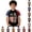 001-Black, variant on VOUZZA Kids Tee Shirt US 250th Semiquincentennial 4th of July 3D Flag Print Short Sleeve Top