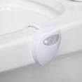 thumbnail image 4 of Luz nocturna para baño con sensor de movimiento LED de 16 colores con carga USB y luz ultravioleta., 4 of 14