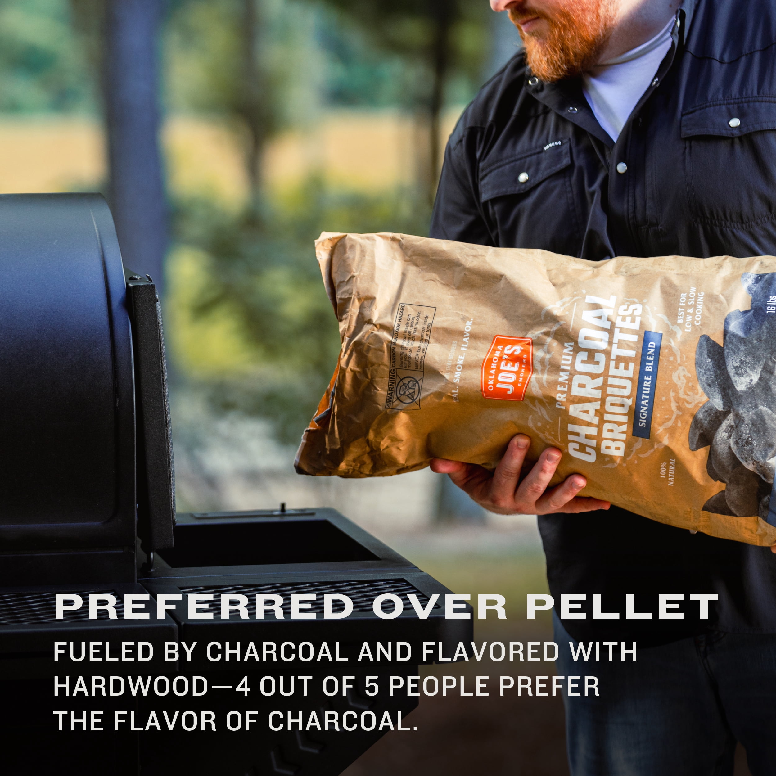 Oklahoma Joe’s® Tahoma® 900A DLX Auto-Feed Charcoal Smoker & Grill + Wi-Fi®