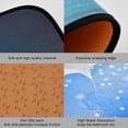 thumbnail image 2 of SKYSONIC Butterfly 2 Pieces Kitchen Rug Cushioned Anti-Fatigue Kitchen Rugs Set for Home Office Laundry,19.7" x 27.6"+19.7" x 47.2", 2 of 7