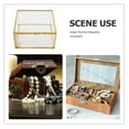 thumbnail image 3 of Zehuanyu Heart-Shaped Glass Display Case with Lid, Golden Screws, Perfect for Presentation and Custom Modifications, 3 of 8
