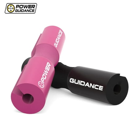 Power Guidance Barbell Squat Pad - Neck & Shoulder Protective Pad - Great for Squats, Lunges, Hip Thrusts, Weight lifting &