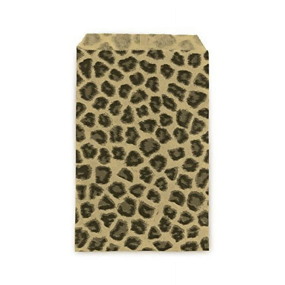 Gift Bags Leopard Print 6"x 4" (Package of 100)