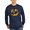 Navy, variant on CafePress - PUMPKIN FACE Long Sleeve T Shirt - Long Sleeve Dark T-Shirt