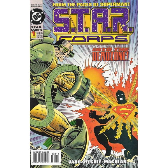 S.T.A.R. Corps #1 VF ; DC Comic Book