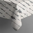 thumbnail image 6 of Black Arrow Pattern Rectangle Tablecloth 60"x102",Waterproof Polyester Rectangle Table Cloth, Wipeable Spillproof Polyester Tablecloth for Dining, Camping, Indoor and Outdoor, 6 of 6