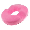 thumbnail image 1 of Cojín ortopédico para el coxis, cojín de asiento tipo donut de espuma viscoelástica para el coxis, cojín de confort para silla Rosado, 1 of 6