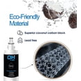 thumbnail image 3 of 7440000 Refrigerator Water Filter Replacement, Compatible with Liebherr Water Filter 7440000 744000200 7440002 (2 Pack), White, 3 of 6
