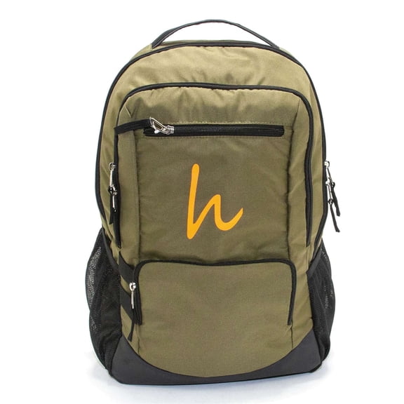Hakki Carry-All Laptop Backpack , Water-Resistant Travel School Backpack with Laptop Sleeve & Bottle Pocket