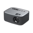thumbnail image 1 of yeacher Projecteur Portable HD LED Mini avec Résolution 1080P, Lecture USB, et Haut-Parleur Intégré pour Divertissement à Domicile - Argent (Version US), 1 of 4