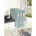 thumbnail image 6 of DesignOvation Cydney Set of 4 Fabric Photo Albums, Teal 40 Photos, 6 of 8