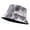Grey, variant on Unisex Tie-Dye Cotton Hat with Wide Brim: Perfect Accessory for Outdoor Adventures