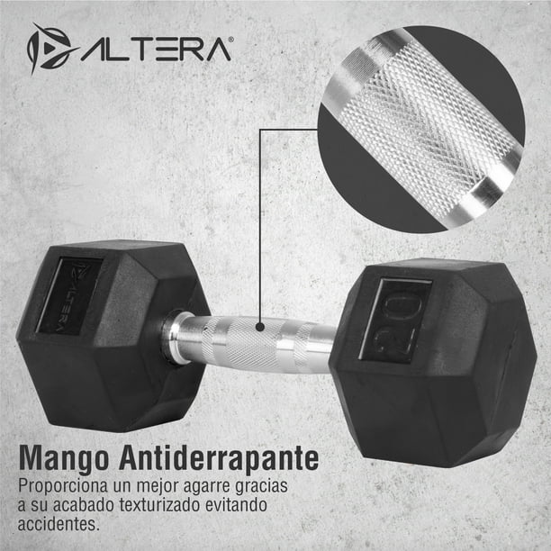 Walmart Precio Mancuernas 20 Libras Mancuerna Hexagonal Altera