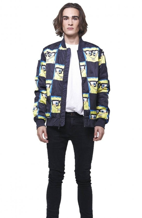 spongebob bomber jacket