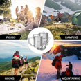 thumbnail image 2 of Ti Camping Cup with Lid 300ml and 200ml Coffee Mug Set with Spork for Camping Hiking Travel, 2 of 5