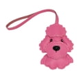 thumbnail image 3 of TISHITA Teddy Dog Keychain Animal Key Chain Adorable Puppy Keyring for Purse Friends Pink, 3 of 8
