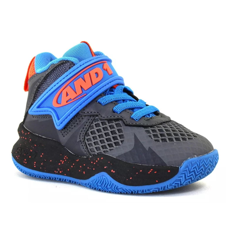 AND1 Boys Ballistic Slip On Basketball Athletic Sneakers Casual Shoes