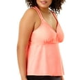 thumbnail image 2 of Women's Plus-Size Strappy Back Tankini Top, 2 of 6