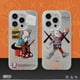 thumbnail image 3 of Tendencia Marca KAWS Venta Caliente Carcasa De Alta Calidad De Lujo Escaldado Plata Mate Funda Para iPhone 11 12 13 14 Pro MAX 14 Plus Silicona TPU A Prueba De Golpes Cubierta Trasera, 3 of 4