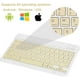 thumbnail image 5 of Combo de Teclado y Mouse Bluetooth Recargable, Retroiluminado en 7 Colores, Juego de Teclado de Mouse Inalámbrico Compacto y Portátil Ultradelgado para Android, Windows, Tableta, Teléfono Celular, iPhone, iPad Mini, iPad 13 y Superior, 5 of 9