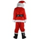 thumbnail image 4 of Disfraz de Papá Noel, disfraz de actuación navideña, cosplay, conjunto de disfraz navideño de terciopelo dorado, 4 of 5