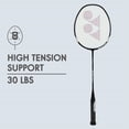 thumbnail image 4 of Badminton Racket Muscle Power Series with Full Cover High Tension Pre Strung Racquets, 4 of 6