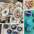 thumbnail image 3 of Yazoeia 50 Pcs Broche Plate Ronde en Acier Inoxydable, Épingle à Disque Plate, Broche en Fer Vierge Plateaux pour Badge Fabrication de Bijoux DIY Accessoires de Décoration CJC912-120794, 3 of 7