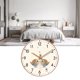 thumbnail image 5 of Wall Clock Non Ticking 8in Simple Style Quartz Movement Home Decoration for Bedroom Living Room, 5 of 5