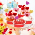 thumbnail image 2 of Molumo Heart Shaped Cake Pans, Aluminum Mini Cake Pans with Lids for Baking 30 Packs 3.4 Ounces Disposable Cupcake Cup Pan Baking Pans for Valentine's, Mother's Day, Wedding, Birthday Baking Supplies, 2 of 6