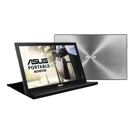 ASUS - 15.6" LED HD Monitor (USB) - Black