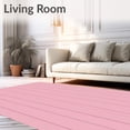 thumbnail image 2 of ODIKA 4'x6' Machine Washable Non-Slip Area Rug, Professional Guard Barrier XL Trackpad Featuring Quick Release Corner High Traffic Rug, Pink, 685311, 2 of 7