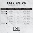 thumbnail image 3 of DII Black Stars Print Tablecloth, 60x120", 100% Cotton, 3 of 6