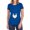 Royal, variant on Batman Bat Head Women's T Shirt, Navy, 2X-Large
