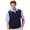Navy, variant on Men's Classic Midweight Knit V-Neck Vest #1924