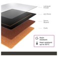 thumbnail image 6 of Spode Blue Room Collection Placemats, Set of 4 – (15.7" x 11.7") Rectangular Cork-Backed Board with Lacquered Finish, Heat & Stain Resistant Dining Table Mats Durable Kitchen Accessories, 6 of 7