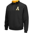 thumbnail image 2 of Men's Colosseum Black Appalachian State Mountaineers Tortugas Logo Quarter-Zip Pullover Jacket, 2 of 3