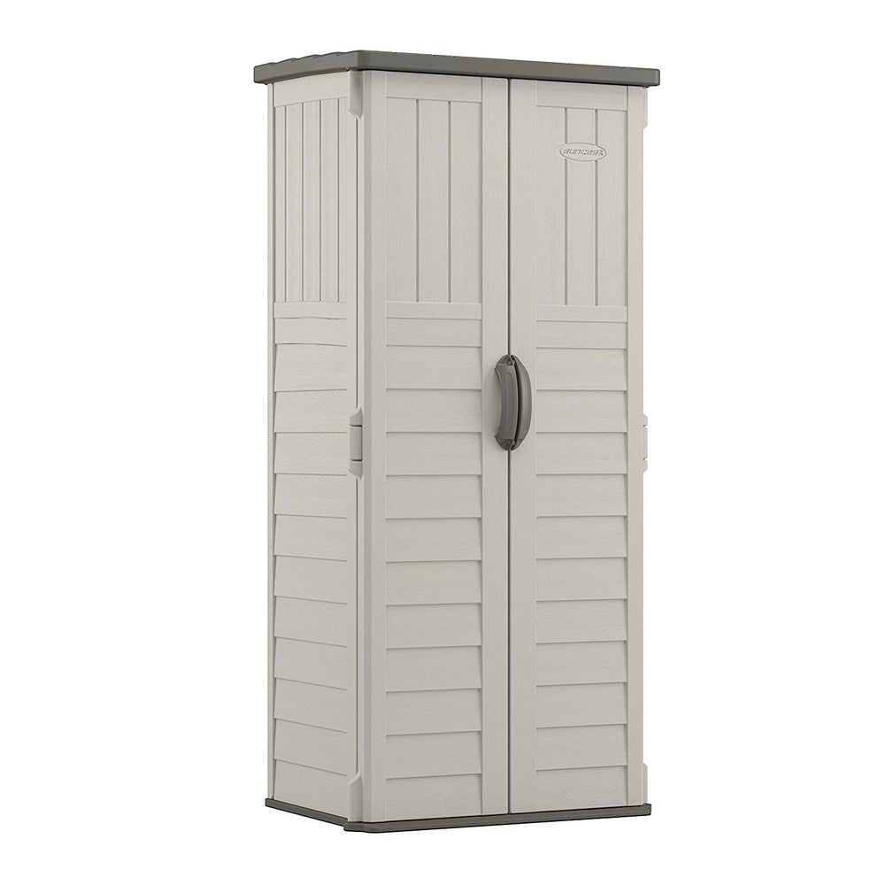 Suncast BMS1250 22 Cubic Feet Resin Versatile Vertical Storage Shed
