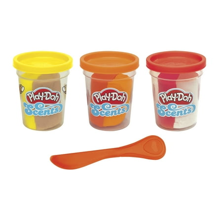 Play-Doh Scents 3-Pack of Non-Toxic Breakfast Scented Compound, 12 Ounces Total