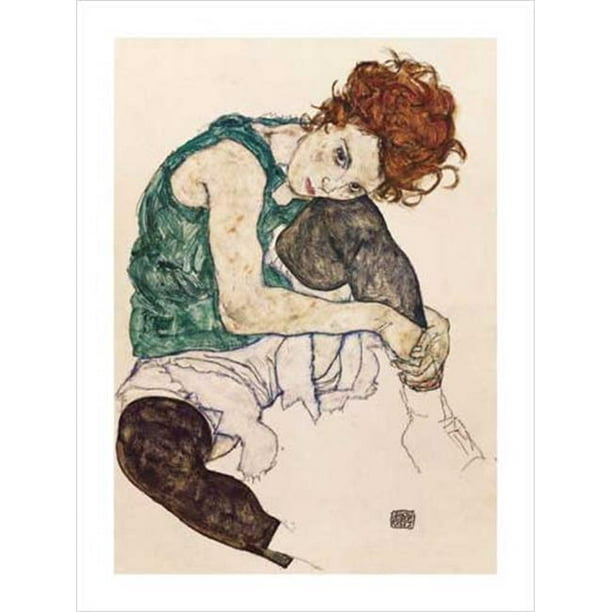 EuroGraphics 1500-14539 la Femme de l'Artiste Egon Schiele Affiche