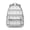 Grey-3, variant on Dog & Galaxy Print Backpack - Cosmic Theme for Teens & Adults, Cute Gift for Stargazers, Durable Material, Hidden Anti-Theft Pocket Inside