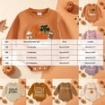 thumbnail image 4 of Aayomet Infant Baby Boy and Girl Thanksgiving Halloween Romper Little Pumpkin Sweatshirt Onesie Cute Newborn Toddler Clothes, 4 of 8