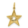 thumbnail image 3 of Simply Starz 14k 1/20 carat Diamond Star Charm, 3 of 4