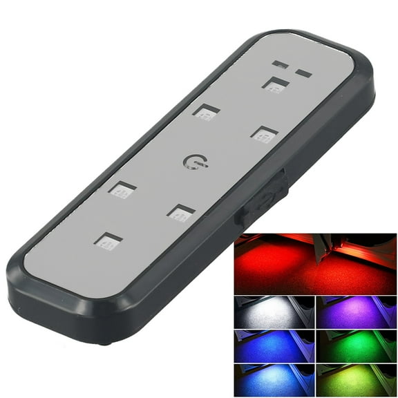 Car Door Lights LED Welcome Light Magnetic Control Open Door Safe Signal Lamp Door Lighting Lights USB Charging Seven Color