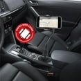 thumbnail image 4 of Macally Car Cup Holder Phone Mount - 8” Long Flexible Gooseneck Cell Phone Holder Car Cup Holder with 360° Adjustable Holder - Universal Cup Phone Holder Fits with/without Case up to 4.1” Wide, 4 of 8