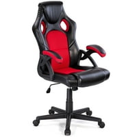Office Chairs Product Image Costway Pu Leather Executive Bucket Seat Racing Style Office Chair Computer Desk Task