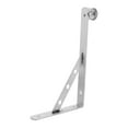 thumbnail image 6 of FRCOLOR Closet Shelf And Rod Brackets Stainless Steel Closet Rod Bracket Clothes Rod Holders Wall Mount Clothes Hanger Closet Rod Support Bracket For Closet Rod, 6 of 8