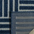 thumbnail image 4 of SAFAVIEH Cottage Portmont Geometric Indoor/Outdoor Area Rug Blue/Grey, 4' x 6', 4 of 5
