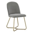 thumbnail image 6 of Weston Home Marquis Linen Upholstered Dining Chairs, Set of 2, Flint Grey, 6 of 7