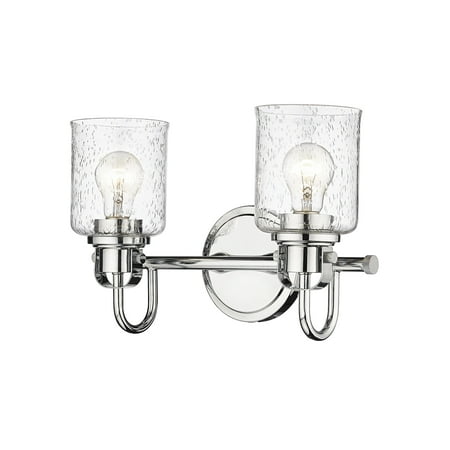 

Z-Lite 340-2V Kinsley 2 Light 15 Wide Bathroom Vanity Light - Chrome
